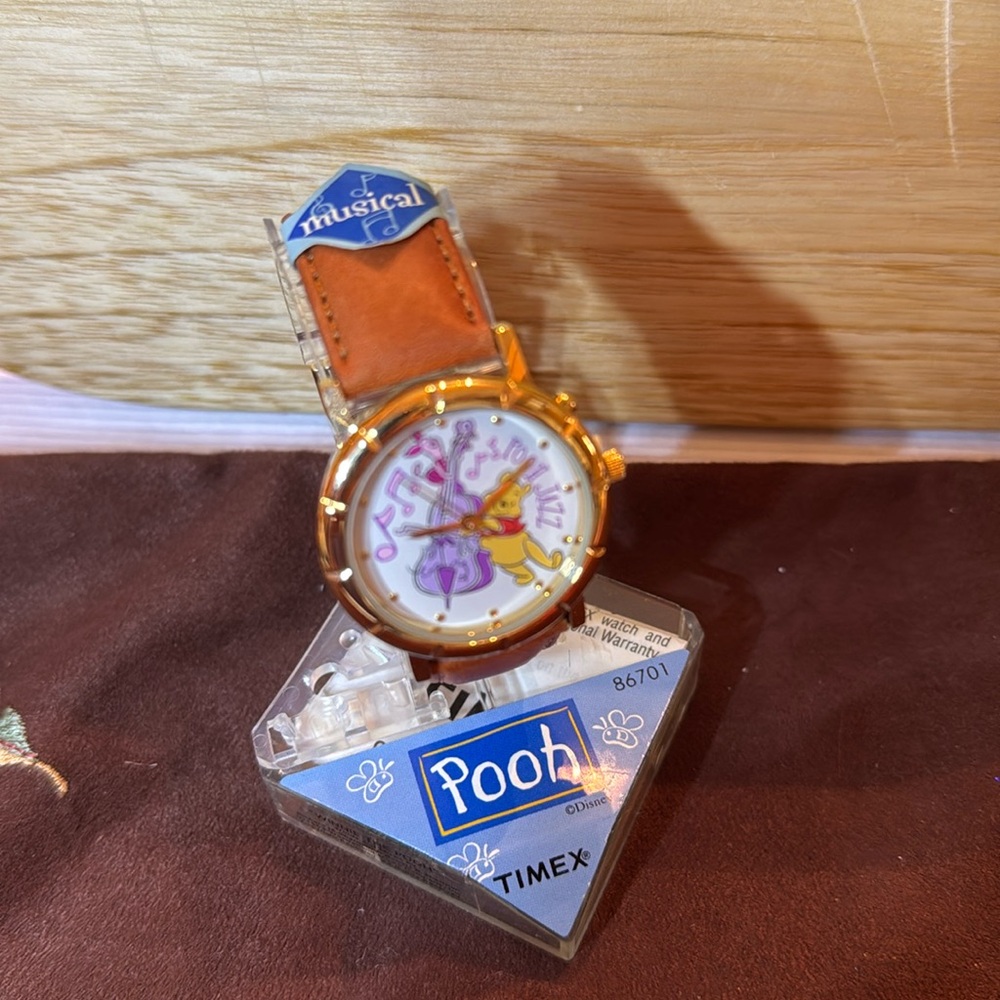 🐈‍⬛ Disney Winnie The Pooh Timex watch musical